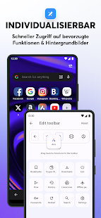 Opera-Browser mit KI Screenshot