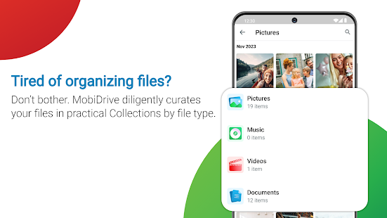 MobiDrive Cloud Storage & Sync Screenshot