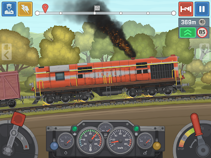 Train Simulator - 2D Eisenbahn Screenshot