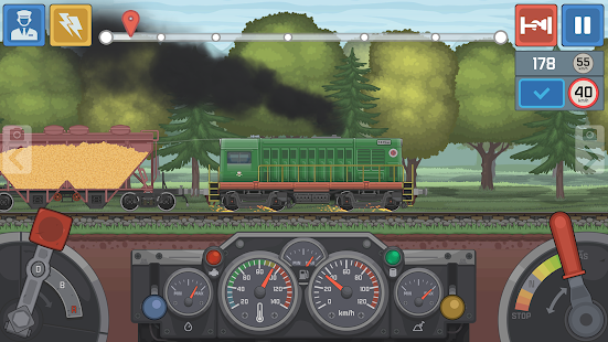 Train Simulator - 2D Eisenbahn Screenshot