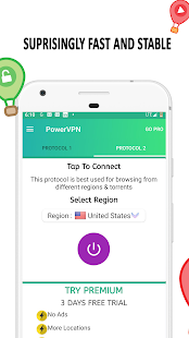 Power VPN - Sicherer VPN-Proxy Screenshot