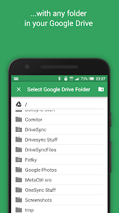 Autosync for Google Drive Screenshot