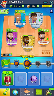 Idle Five Basketball tycoon Screenshot