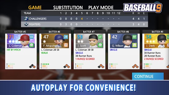 BASEBALL 9 Screenshot