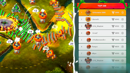 Mushroom Wars 2: RTS Strategy Screenshot