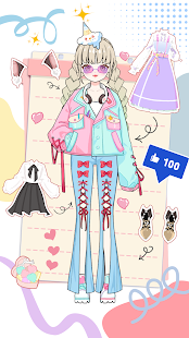 Vlinder Princess Dress up game Screenshot