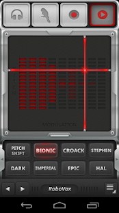 RoboVox Voice Changer Pro Screenshot