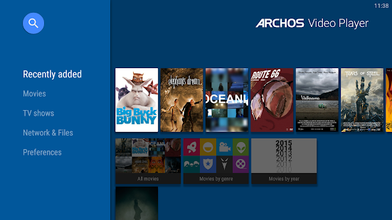 Archos Video Player Screenshot