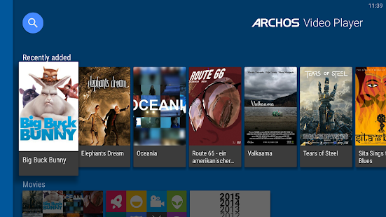 Archos Video Player Screenshot