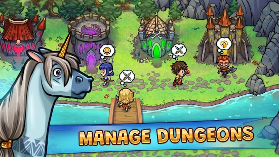 Hero Park: Shops & Dungeons Screenshot