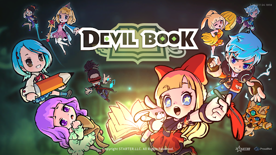 Devil Book: Hand-Drawn MMO Screenshot