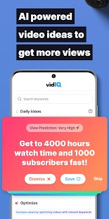 vidIQ for YouTube Screenshot