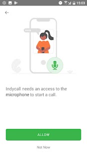 IndyCall - calls to India Screenshot