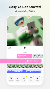 Blurrr-Music Video Editor App Screenshot