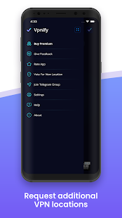 vpnify - Unlimited VPN Proxy Screenshot