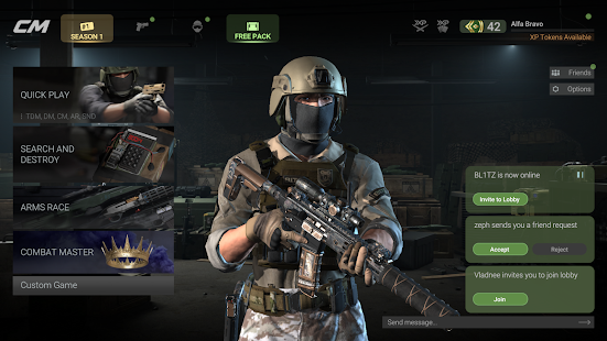 Combat Master Mobile FPS Screenshot