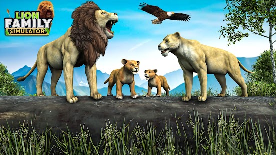 Löwenspiele: Tiersimulation Screenshot