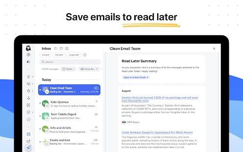 Clean Email - Inbox Cleaner Screenshot