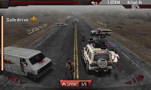 Zombie Strassenmörder 3D Screenshot