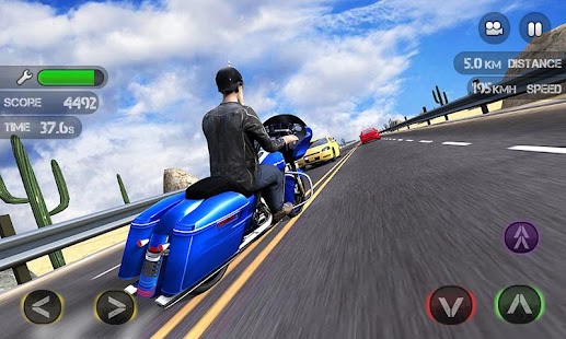 Race the Traffic Moto FULL Screenshot