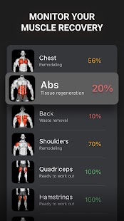 Workout Planner Muscle Booster Screenshot