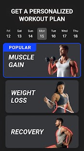 Workout Planner Muscle Booster Screenshot