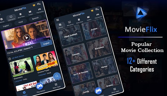 MovieFlix: Movies & Web Series Screenshot