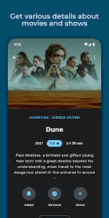 Cinexplore: Movie & TV tracker Screenshot