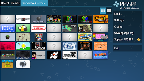 PPSSPP - PSP-Emulator Screenshot