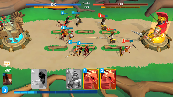 Trojan War: Castle Clash Cards Screenshot
