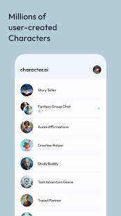 Character AI: Chat, Talk, Text Screenshot