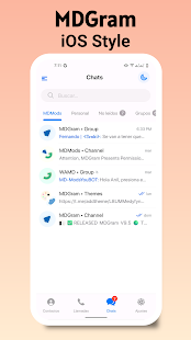 MDGram Messenger Screenshot