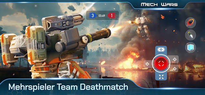 Mech Wars - Online-Kämpfe Screenshot