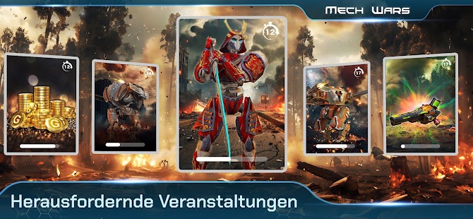 Mech Wars - Online-Kämpfe Screenshot