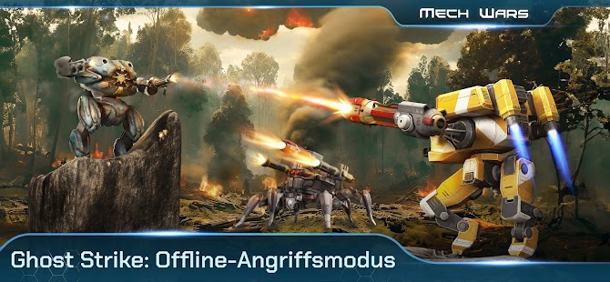 Mech Wars - Online-Kämpfe Screenshot