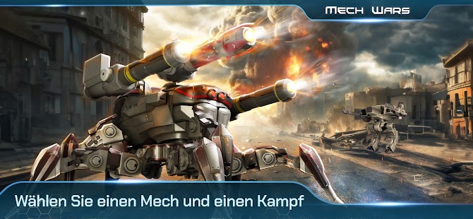 Mech Wars - Online-Kämpfe Screenshot