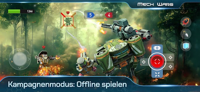 Mech Wars - Online-Kämpfe Screenshot