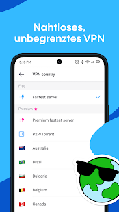 Aloha Browser + private VPN Screenshot