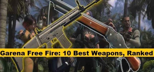 Garena Free Fire: 10 Best Weapons For Ranked