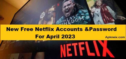 New Free Netflix Accounts & Password – April 2023