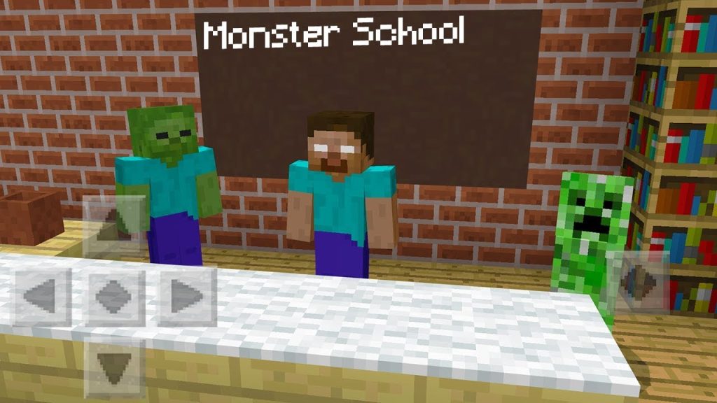 Monster School for Minecraft PE Latest Mod